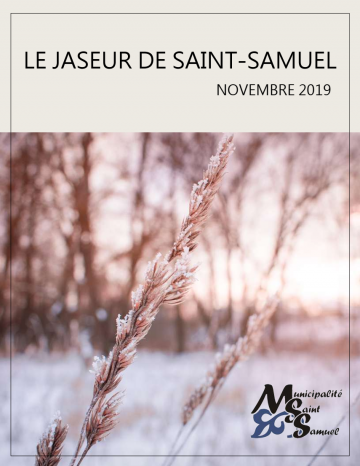 Jaseur novembre 2019